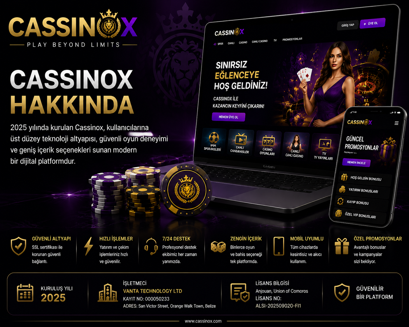 cassinox hakkında